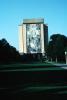 Library Front, building, tile artwork, Notre Dame University, Southbend, 1982, 1980s