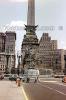 Water Sculpture, fountain, monument, obelisk, buildings, Indianapolis, Aquatics, Car, Automobile, Vehicle, 1950s, CLNV01P09_02