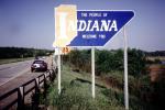 The People of Indiana Welcome You Signage, Stateline