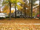 fall colors, Autumn, Trees, Vegetation, Flora, Plants, Exterior, Outdoors, Outside, home, house, single family dwelling unit, building, domestic, domicile, residency, housing, Bay Village