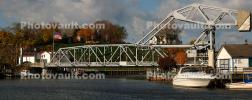 Bascule Lift Bridge, Ashtabula, Lake Erie, Panorama, CLOD01_216