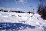 Snow, Cold, Ice, Frozen, Icy, Winter, Car, Automobile, Vehicle, 1950s, CLOV01P01_02