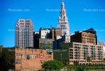 Terminal Tower, Commercial Office building, Cityscape, Skyline, Skyscraper, Downtown, Cleveland, CLOV01P01_17.1728