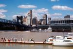 Dock, Roebling Suspension Bridge, Cincinnati, Downtown, CLOV01P15_10