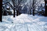 Snowy Road, Homes, Houses, Single Family Dwelling Unit, Ohio