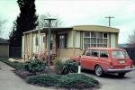 Trailer Home, Volkswagen, Car, automobile, vehicle, 1960s, CLOV02P07_14