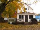 trailer, fall colors, Autumn, Trees, Vegetation, Flora, Plants, Exterior, Outdoors, Outside, home, house, single family dwelling unit, building, domestic, domicile, residency, housing, CLWD01_065