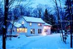 Home, House, Snow, Winter, Washington Island, CLWV01P04_01
