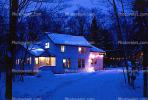 Home, House, Snow, Winter, Washington Island, CLWV01P04_03