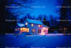 Home, House, Snow, Winter, Washington Island, CLWV01P04_05.1728