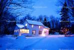 Home, House, Snow, Winter, Washington Island, CLWV01P04_07