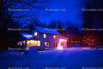 Home, House, Snow, Winter, Washington Island, CLWV01P04_08