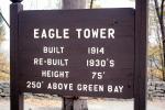 Eagle Tower, lockout , Green Bay Peninsula, Door County