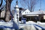 Snow, ice, home, house, winter, 3407, Mailbox, Racine, CLWV01P09_18
