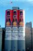 Budweiser Malt Plant, Beer Bottle Mural, silo, Manitowoc, CLWV01P12_09