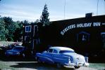 Cars, Buick, Oldsmobile, Stelters Holiday Inn, building, Washington Island, 1962, CLWV01P15_01