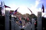 Flag Walkway, Columns, Mount Rushmore National Memorial