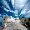 Clouds over Mount Rushmore, South Dakota, CMDV01P07_09B