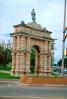 Civil War Memorial arch, Heritage Park, 1898 GAR, Junction City, Kansas, CMKV01P05_02.1729