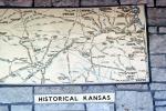 Kansas Map, Interstate Rest Stop, CMKV01P09_18