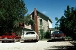 House, cars, chimney, automobile, vehicles, Waterman Home, Manhattan Kansas