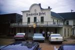 Brookville Hotel, cars, 1960s, CMKV01P12_08