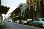 Cars Parked in the French Quarter, New Orleans, 1950s, CMLV01P01_08