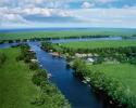 Mississippi River Delta, docks, houses, homes, bayou, CMLV01P05_05B