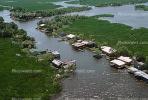 Mississippi River Delta, docks, houses, homes, bayou