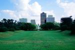 Statue, skyline, buildings, Baton Rouge, CMLV01P14_04