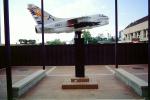 A-7E Corsair jet attack aircraft from the Vietnam era, Louisiana Memorial Plaza, Baton Rouge, CMLV01P14_13