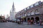 the French Quarter, Buildings, sidewalk cafe
