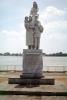 Monument to the Immigrant, statue, sculpture, Waterfront, River, Woldenberg Park
