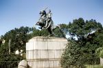 Jackson Square, Horse Statue, French Quarter, CMLV02P09_07