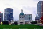 Dome, Saint Louis Historical Old Courthouse, Cityscape, Skyline, Buildings, Skyscraper, Downtown, Outdoors, Outside, Exterior, CMMV01P07_05.1821
