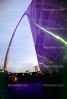 The Gateway Arch, Night, Nighttime, Exterior, Outdoors, Outside, CMMV01P07_17