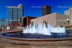 Water Fountain, aquatics, Cityscape, Buildings, Skyscraper, Downtown, Exterior, Outdoors, Outside, CMMV01P10_06.1729