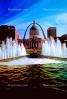 The Gateway Arch, Dome, Saint Louis Historical Old Courthouse, Water Fountain, aquatics, Cityscape, Buildings, Downtown, Exterior, Outdoors, Outside