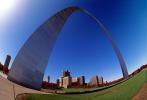 The Gateway Arch, Cityscape, Skyline, Buildings, Skyscraper, Downtown, Outdoors, Outside, Exterior, CMMV01P14_13