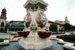 Seville Light Fountain, Water, Statue, Statuary, Sculpture, Aquatics, CMMV02P10_16
