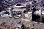 Busch Stadium, buildings, Old Courthouse, church, Interstate, 1980, 1980s, CMMV02P11_15