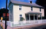 Market and 2nd Street, Building, Home, House, Picket Fence, Saint Genevieve