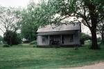 home, house, lawn, tree, summer, summertime, Birthplace, Coalgate 1983, 1980s, CMOV01P01_18