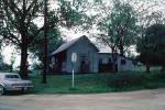 home, house, lawn, tree, summer, summertime, Birthplace, Coalgate 1983, 1980s, CMOV01P01_19