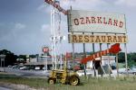 Ozarkland Restaurant, Tractor, June 1972, 1970s, CMOV01P06_16