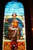Woman Stained Glass Window, State Capitol, Jackson
