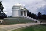 Illinois State Memorial, Monument, Temple, National Military Park, Vicksburg, Mississippi, 1940s, CMSV01P08_03
