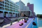 River Place, Memphis Skyline, buildings, Cars, Street, 22 October 1993