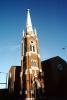First Baptist Nashville, Church, steeple, 23 October 1993, CMTV01P14_12