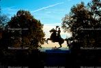 Bronze Equestrian Statue of Andrew Jackson, roadside, 24 October 1993, CMTV01P15_14.1730